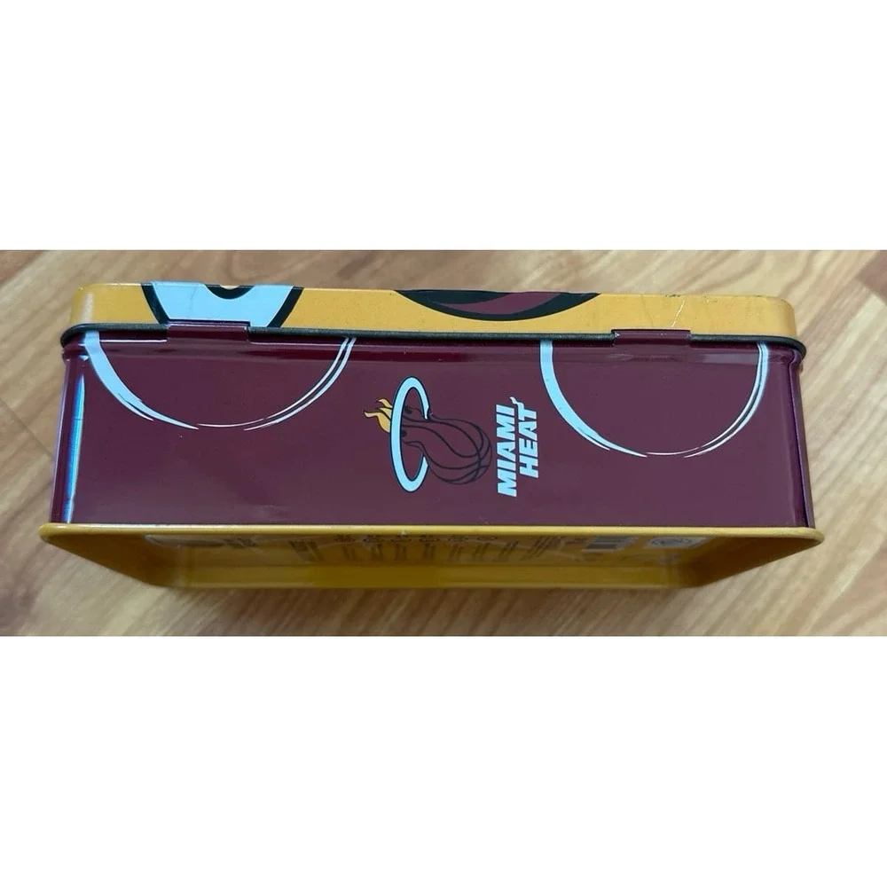 NBA Miami Heat Metal case‎ collectors empty tin